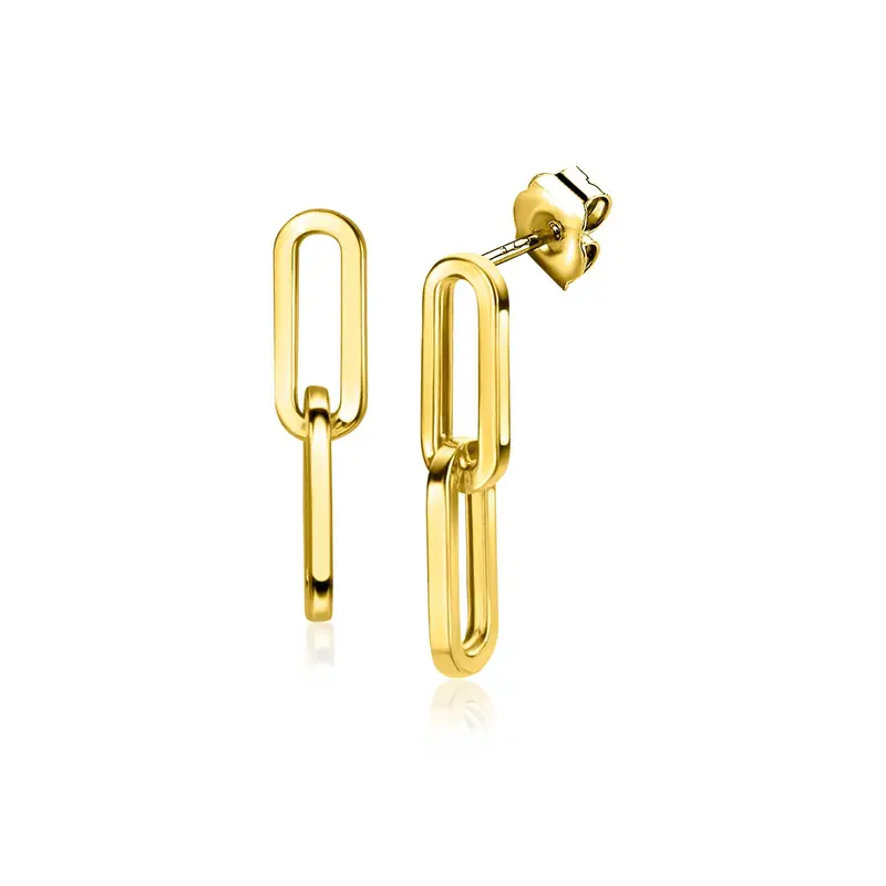 ZINZI 14K Gouden Oorknoppen ZGO360