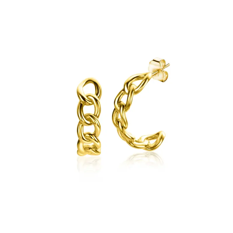 ZINZI 14K Gouden Oorknoppen ZGO375