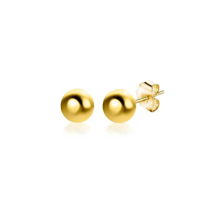 ZINZI 14K Gouden Oorknoppen ZGO394