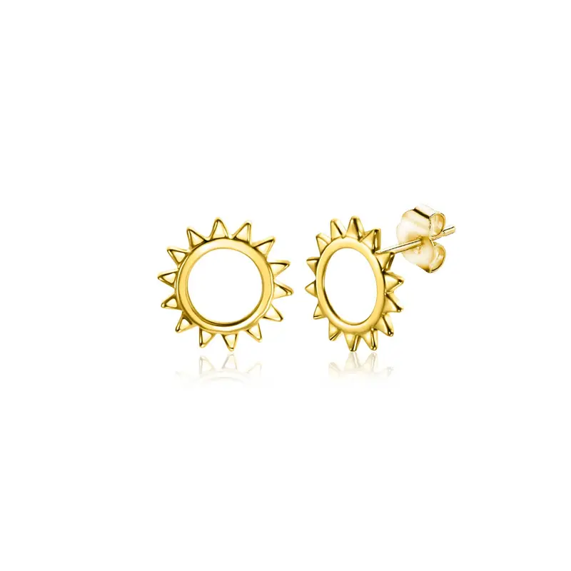 ZINZI 14K Gouden Oorknoppen ZGO401