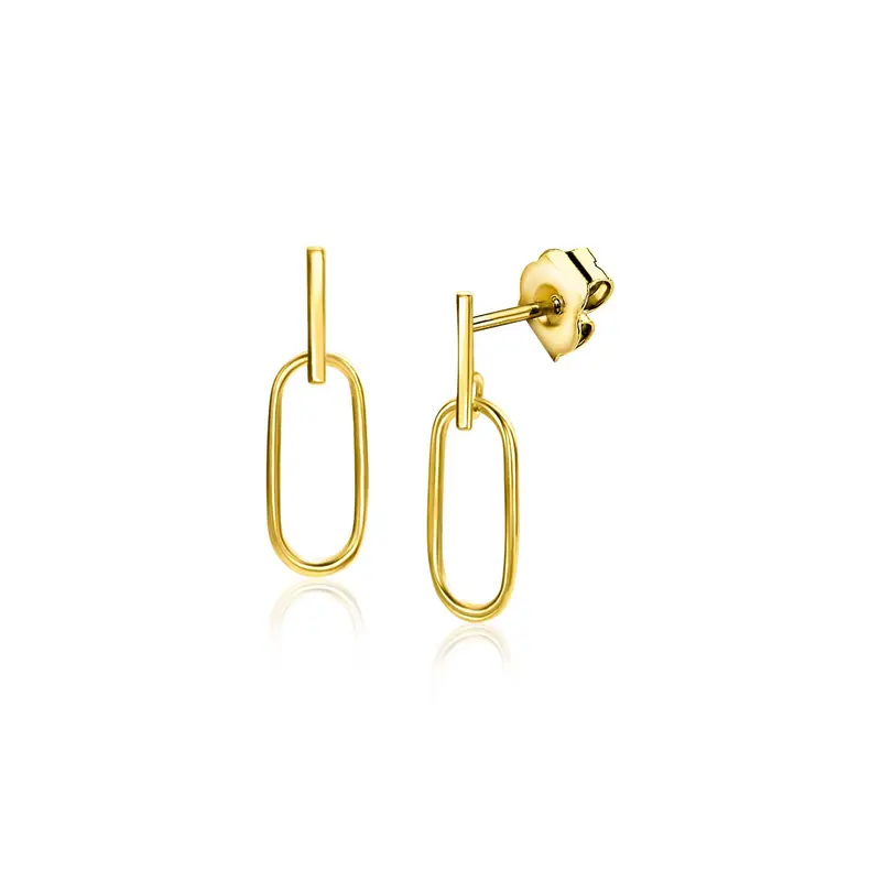 ZINZI 14K Gouden Oorknoppen ZGO415