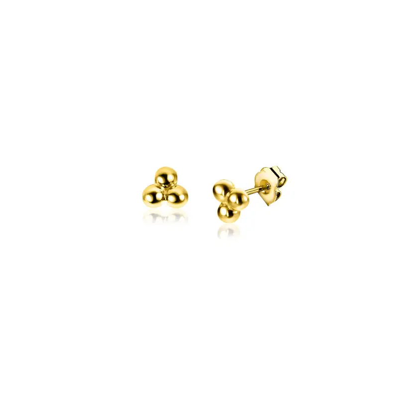 ZINZI 14K Gouden Oorknoppen ZGO476