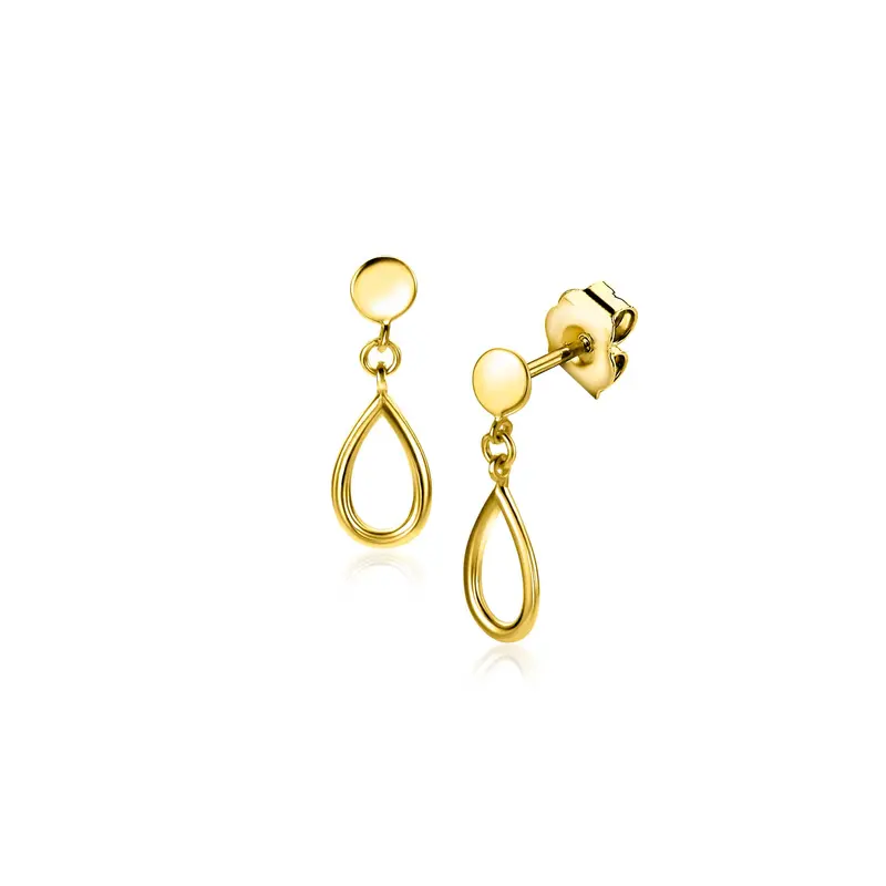 ZINZI 14K Gouden Oorknoppen ZGO521