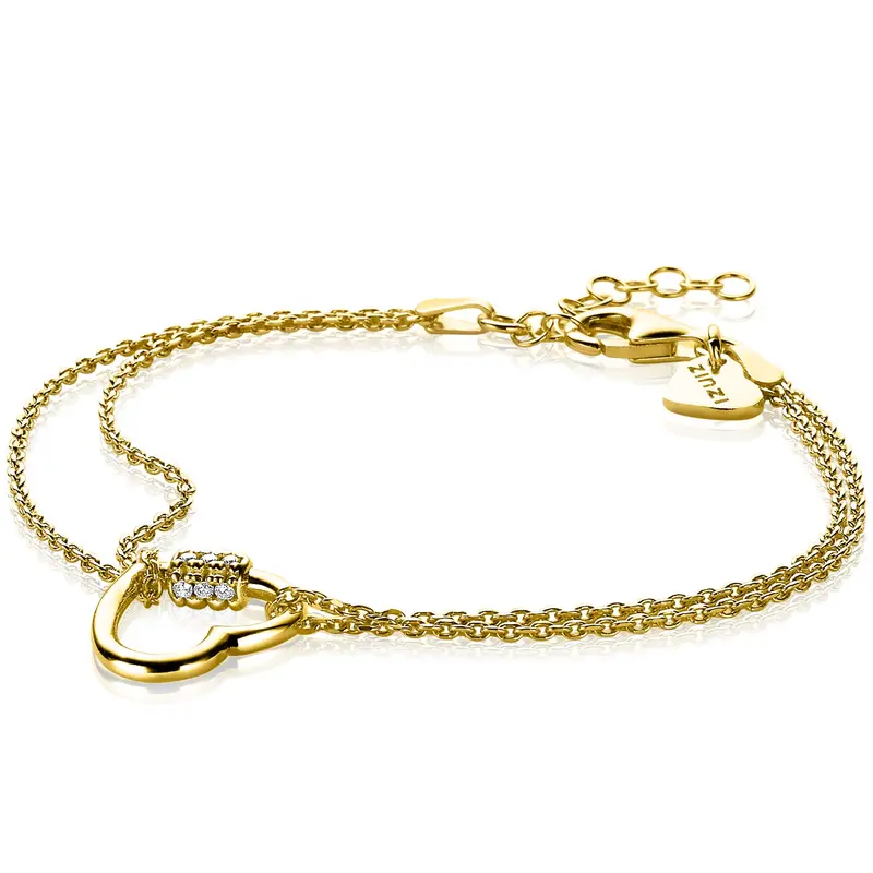 Zinzi Armband Gold Plated Zia2031