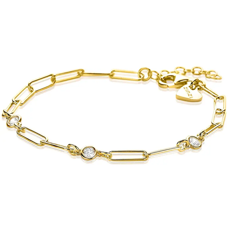 Zinzi Armband Gold Plated Zia2079 Y