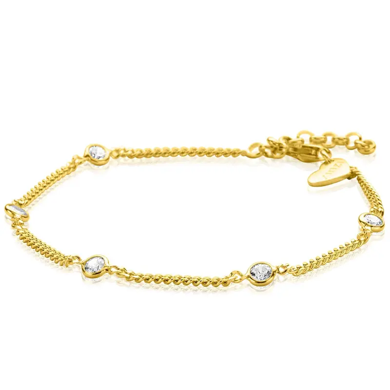 Zinzi Armband Gold Plated Zia2263 G