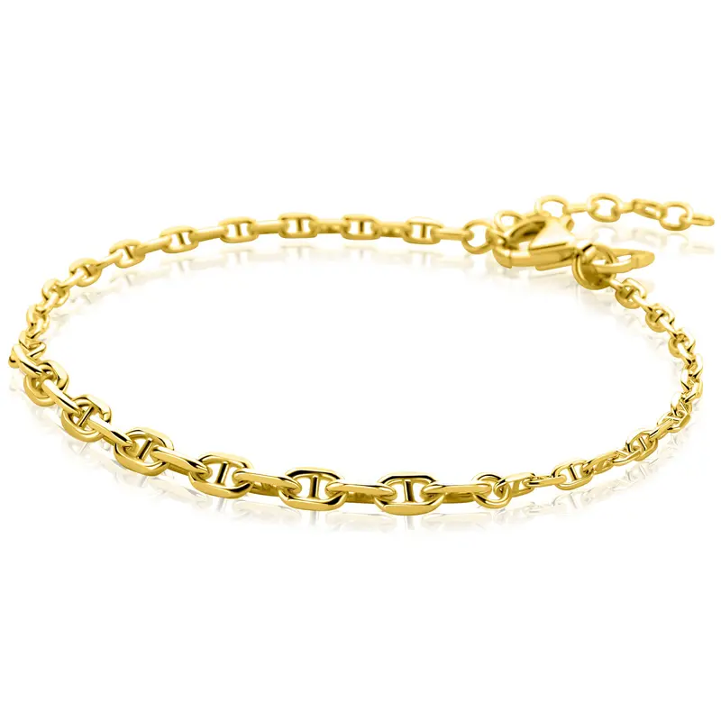 Zinzi Armband Zilver gold plated ZIA2762G