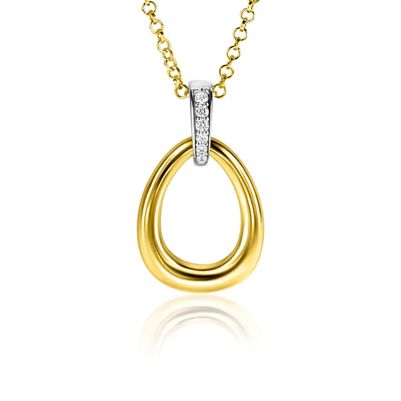 Zinzi Hangers Gold Plated Zih1709 Y