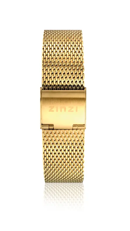 Zinzi Horloge Gold Plated Ladyband13