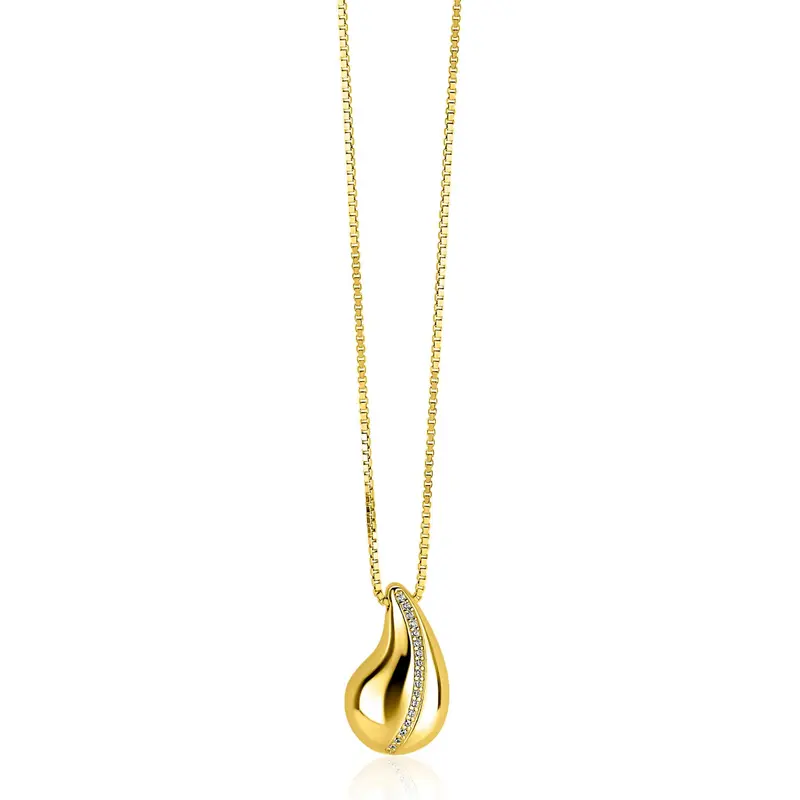 Zinzi ketting gold plated ZIC2707Y