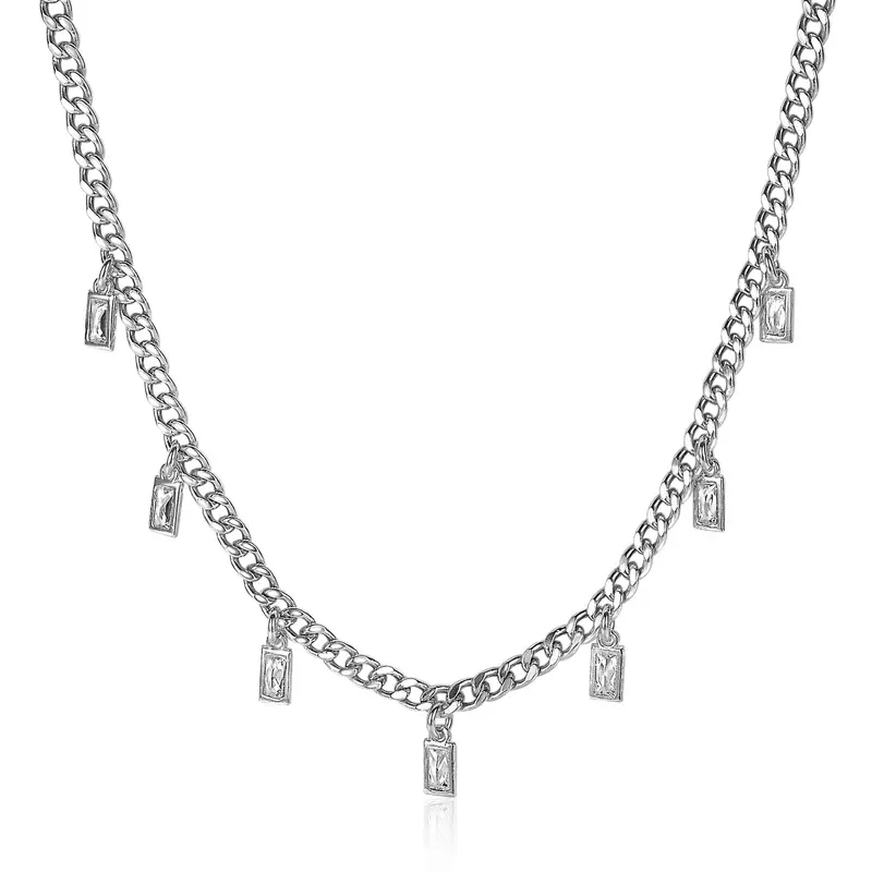 Zinzi Ketting Zilver Zic2104