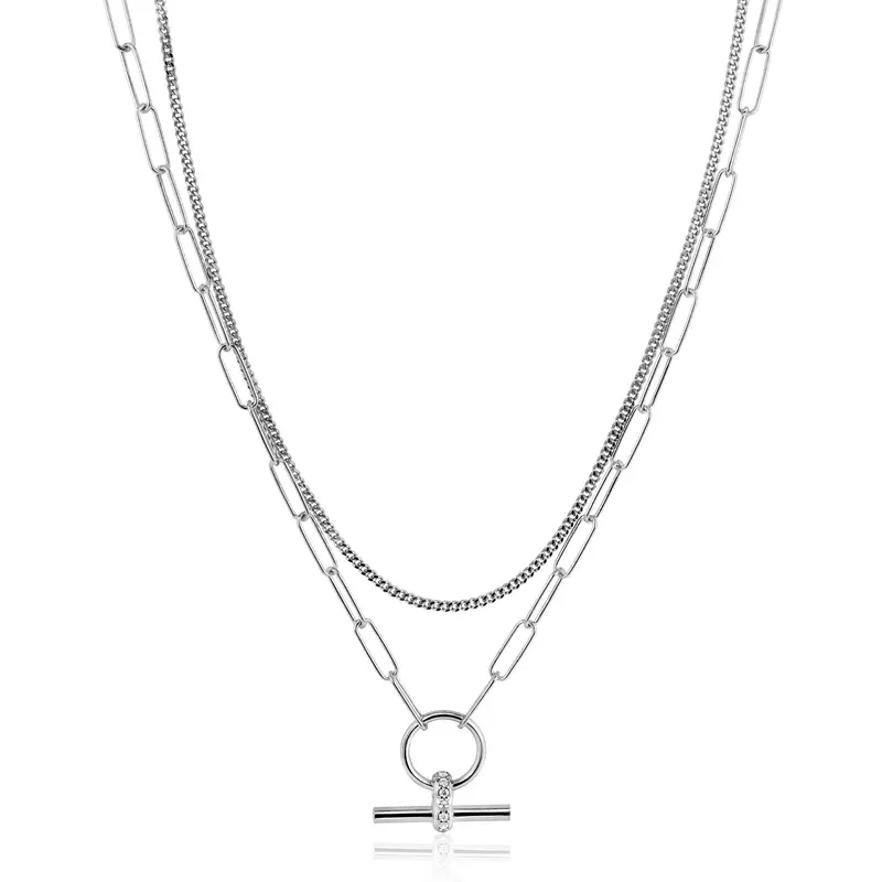 Zinzi Ketting Zilver Zic2462