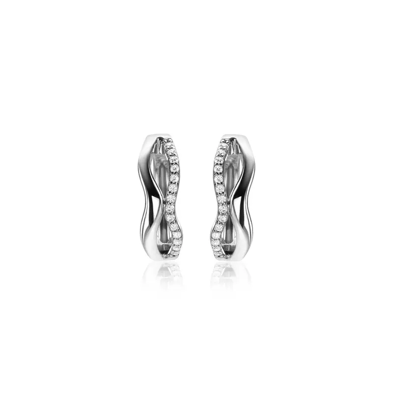 Zinzi oorbellen zilver ZIO2629