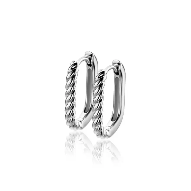 Zinzi oorbellen zilver ZIO2691