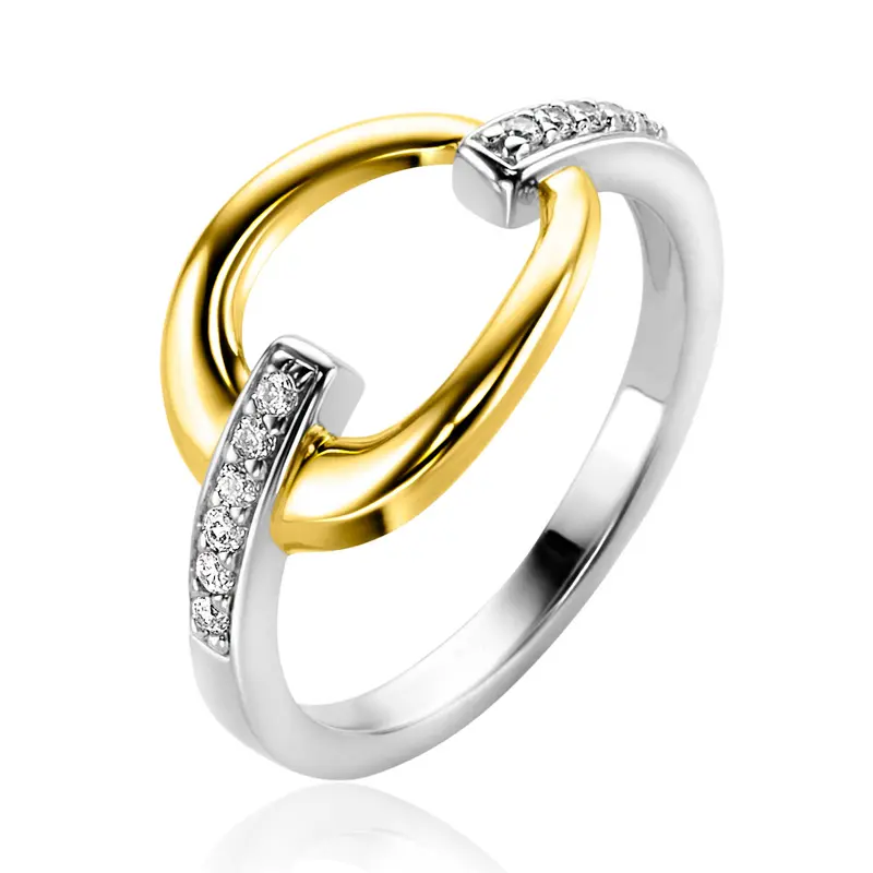 Zinzi Ring Gold Plated Zir1709 Y