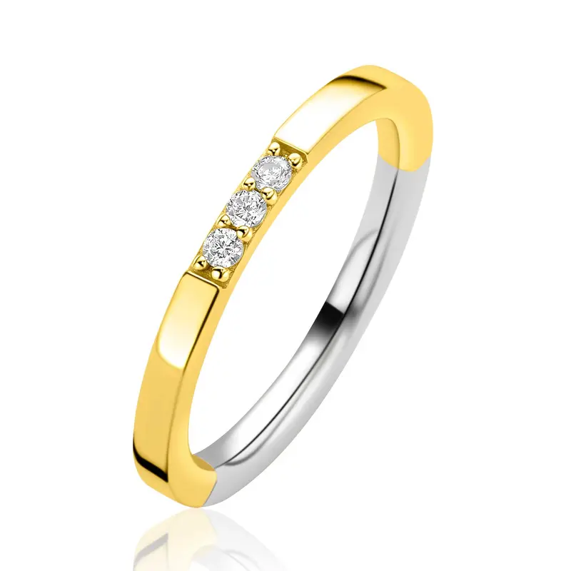 Zinzi Ring Gold Plated ZIR2130Y