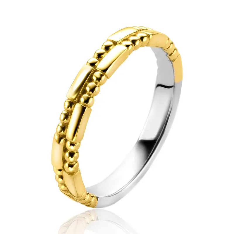 Zinzi Ring Gold Plated Zir2250