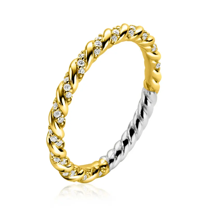 Zinzi Ring Gold Plated Zir2320 Y