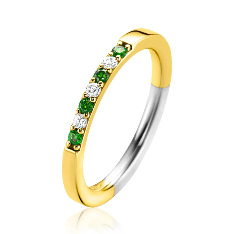 Zinzi Ring Gold Plated Zir2557