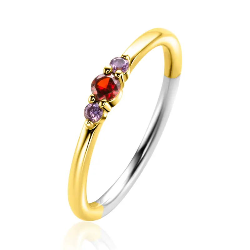 Zinzi Ring Gold Plated Zir2563