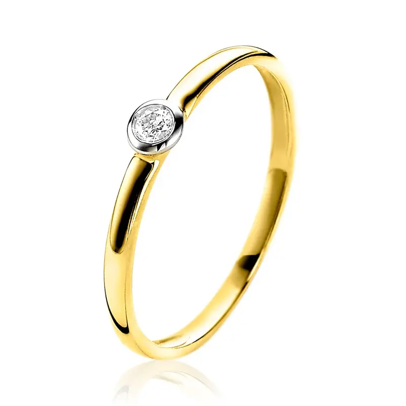 Zinzi Ring Goud Zgr101