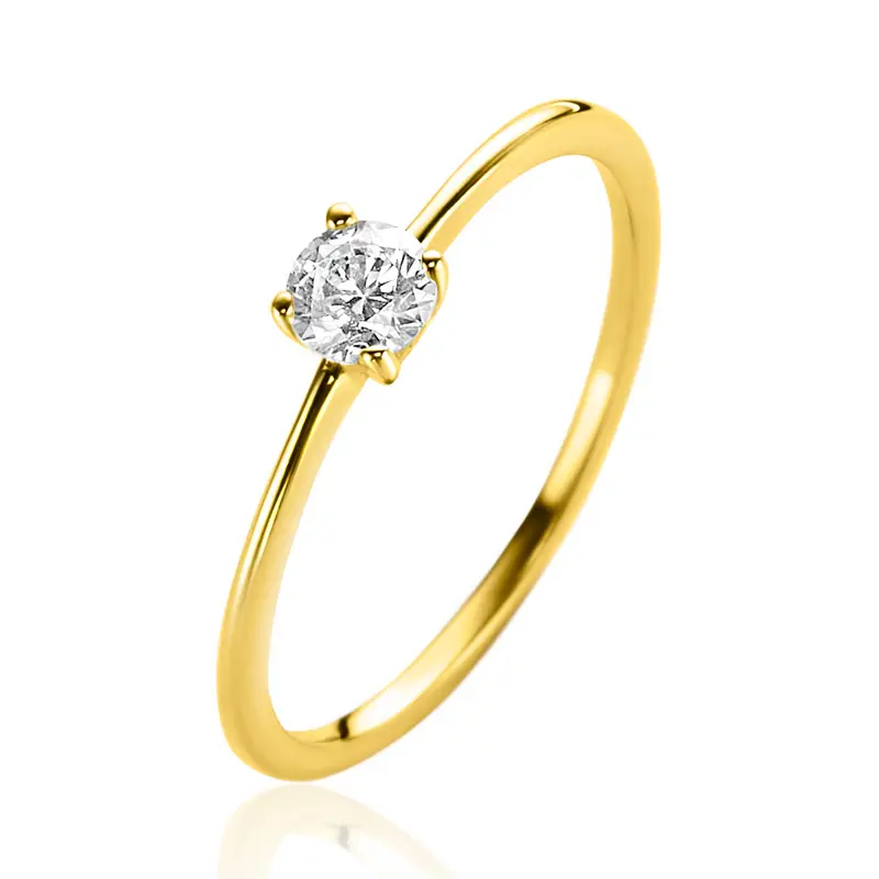 Zinzi Ring Goud Zgr385