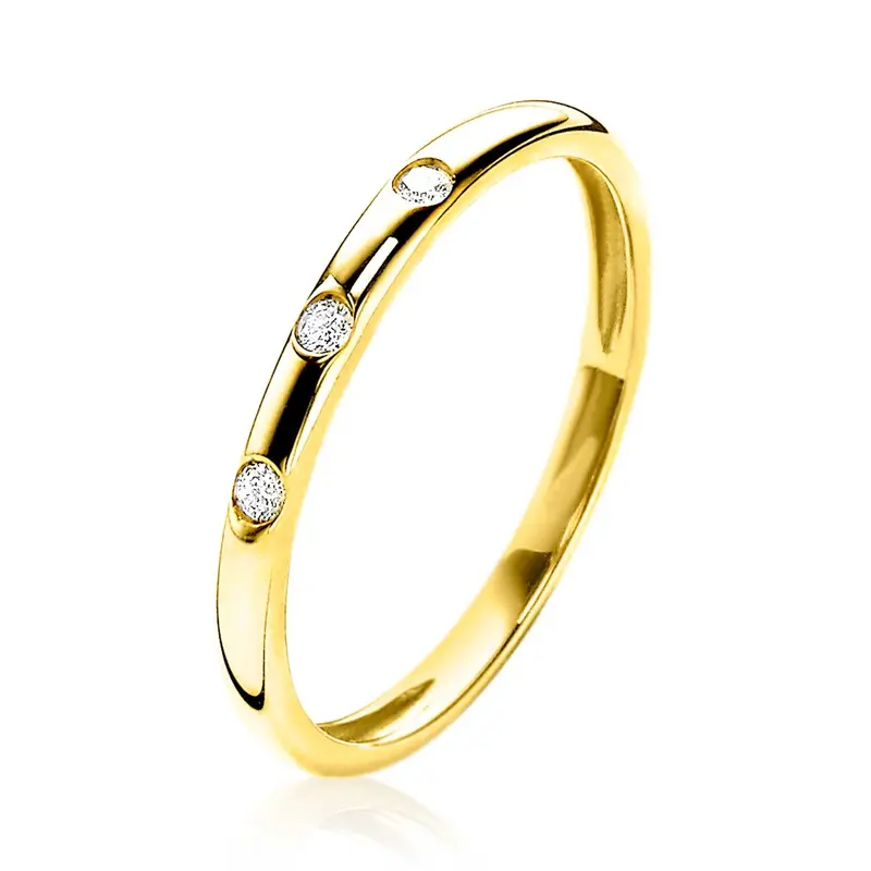 Zinzi Ring Goud Zgr97