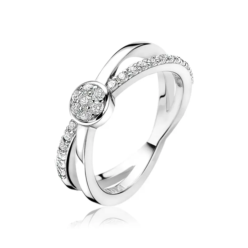 Zinzi Ring Zilver Zir1584