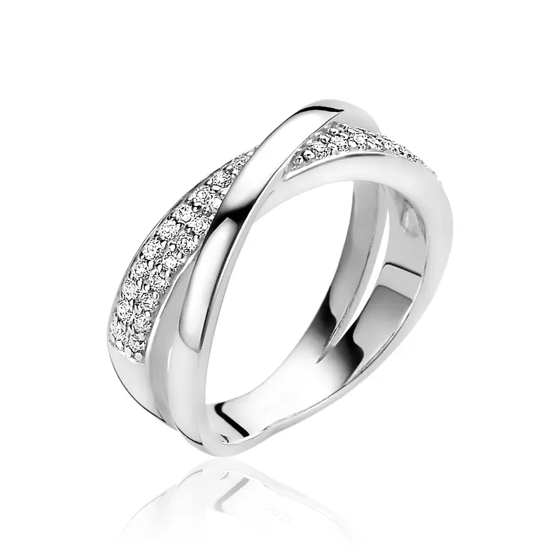 Zinzi Ring Zilver Zir1604