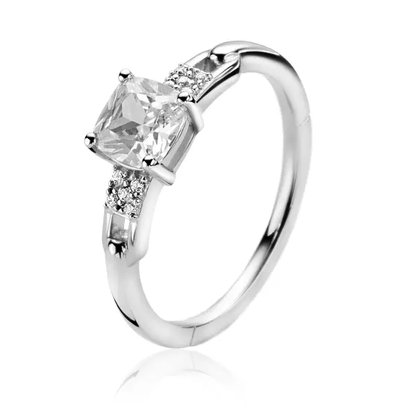 Zinzi Ring Zilver Zir2268