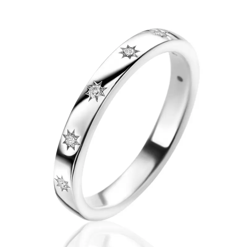 Zinzi Ring Zilver Zir2491