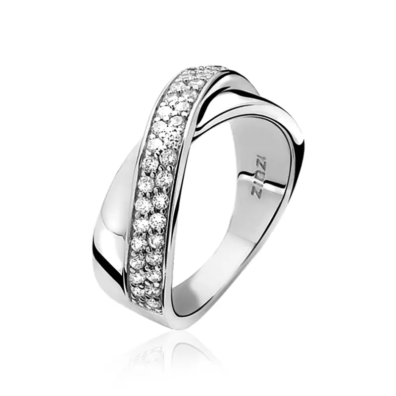 Zinzi Ring Zilver Zir804