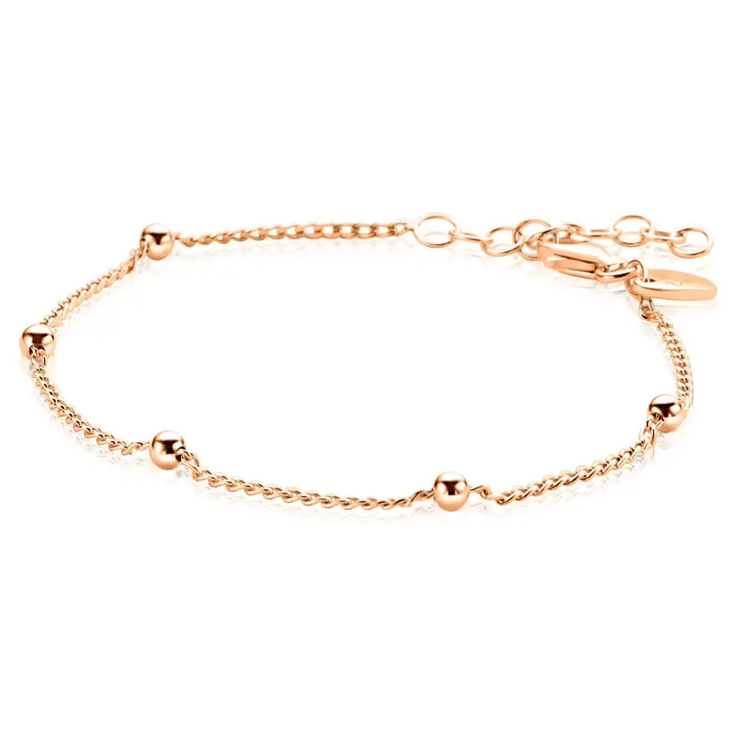 ZINZI roseverguld Zilveren Armband ZIA2714R