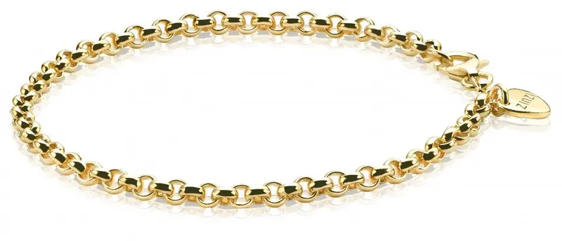ZINZI Verguld Zilveren Armband ZIA1009G