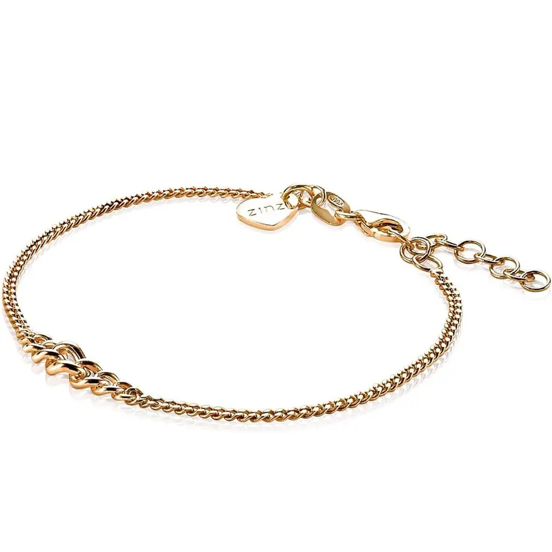 ZINZI Verguld Zilveren Armband ZIA1259G
