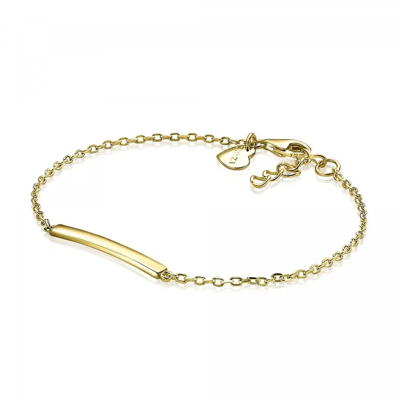 ZINZI Verguld Zilveren Armband ZIA1308G