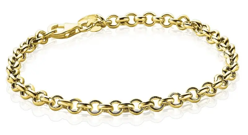 ZINZI Verguld Zilveren Armband ZIA1911G