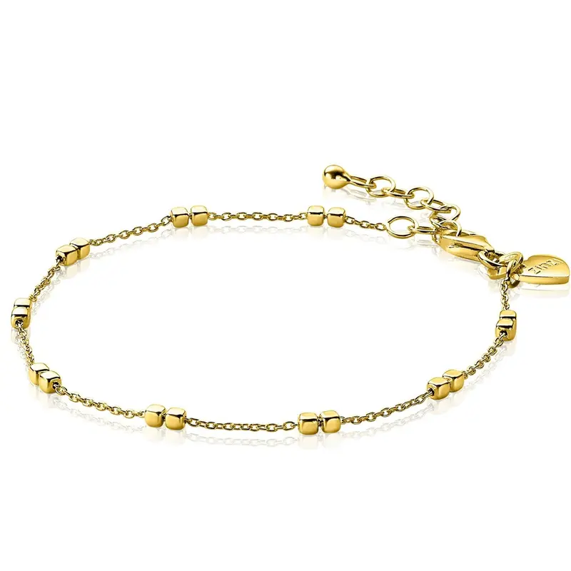 ZINZI Verguld Zilveren Armband ZIA2218G