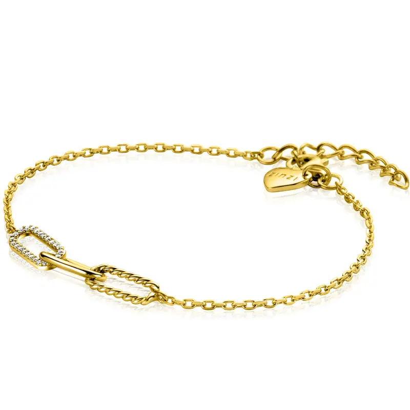 ZINZI Verguld Zilveren Armband ZIA2330Y