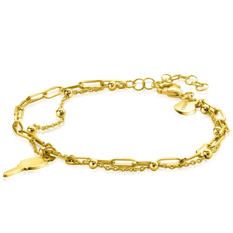 ZINZI Verguld Zilveren Armband ZIA2357