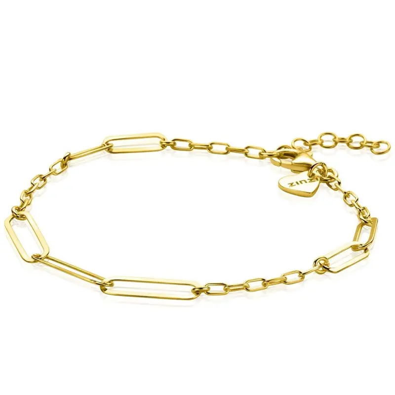 ZINZI Verguld Zilveren Armband ZIA2361