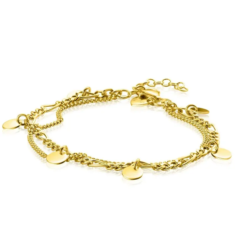 ZINZI Verguld Zilveren Armband ZIA2368