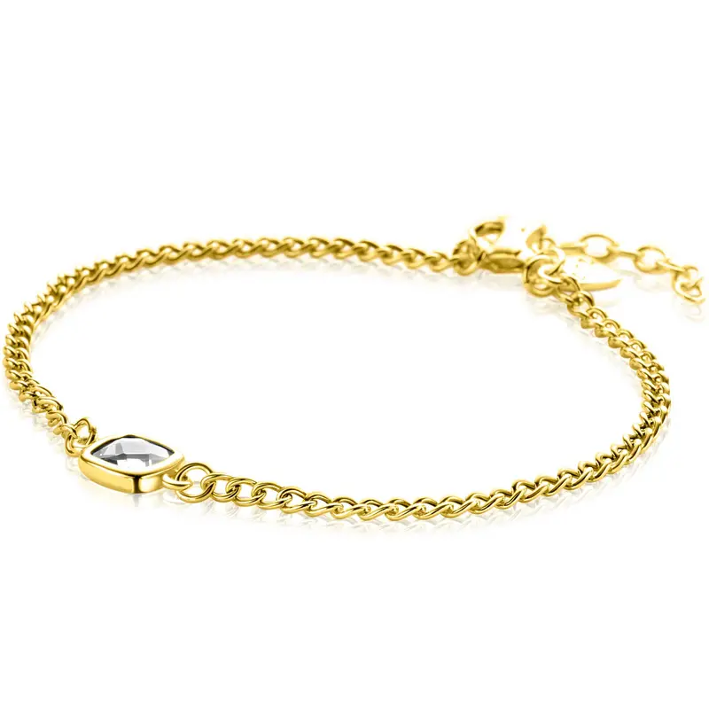 ZINZI Verguld Zilveren Armband ZIA2417Y