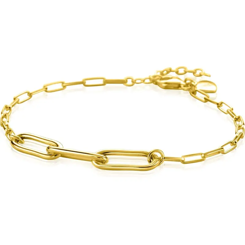 ZINZI Verguld Zilveren Armband ZIA2522