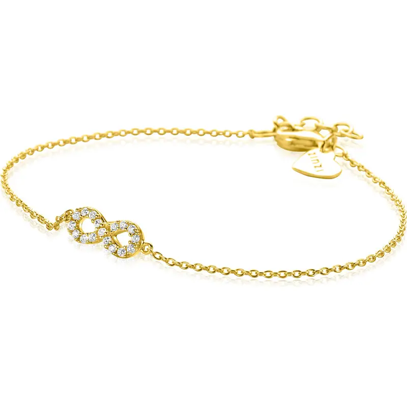 ZINZI Verguld Zilveren Armband ZIA2597Y
