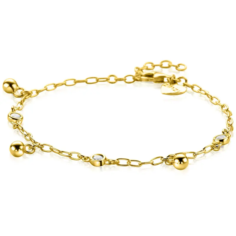 ZINZI Verguld Zilveren Armband ZIA2658
