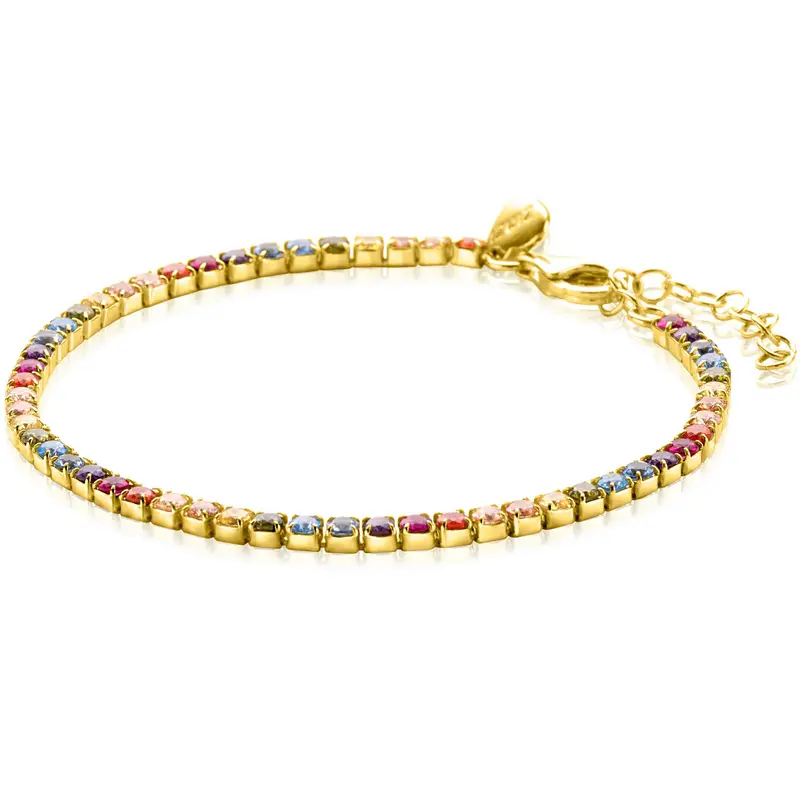 ZINZI Verguld Zilveren Armband ZIA2666