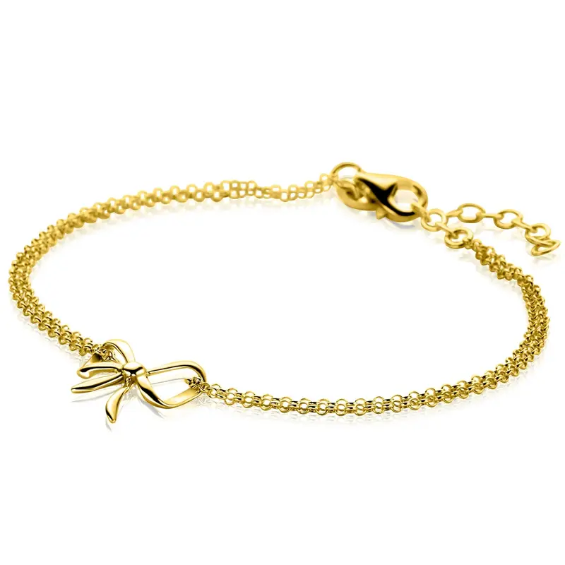ZINZI Verguld Zilveren Armband ZIA2677