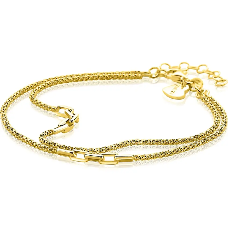 ZINZI Verguld Zilveren Armband ZIA2709G