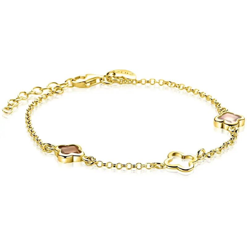 ZINZI Verguld Zilveren Armband ZIA2772